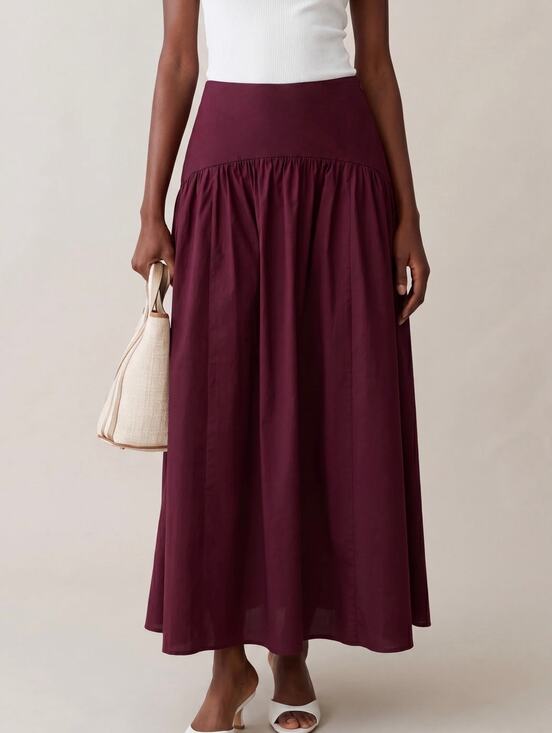 CAARA Dresses & Skirts - New Caara Vashti wine red  maxi skirt size 0 $172